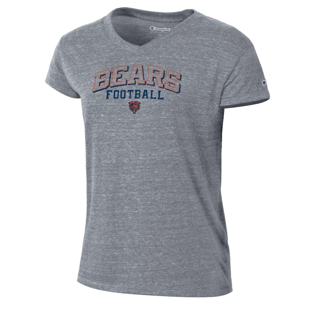 Women's Triumph Tri-Blend V-Neck T-Shirt - Chicago Bears T-shirts