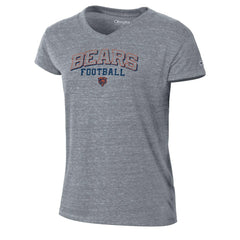 Women's Triumph Tri-Blend V-Neck T-Shirt - Chicago Bears T-shirts