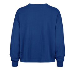 Royal Los Angeles Dodgers '47 Women's Team Collage Sydney Long Sleeve T-Shirt