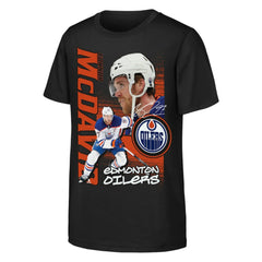 NHL Connor McDavid Edmonton Oilers Outerstuff Youth Playmaker T-Shirt