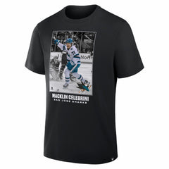 NHL Macklin Celebrini San Jose Sharks NHL Moments Legacy T-Shirt