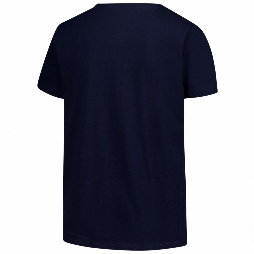 Women's Plus Size Arch Over Logo V-Neck T-Shirt - New England Patriots T-shirts