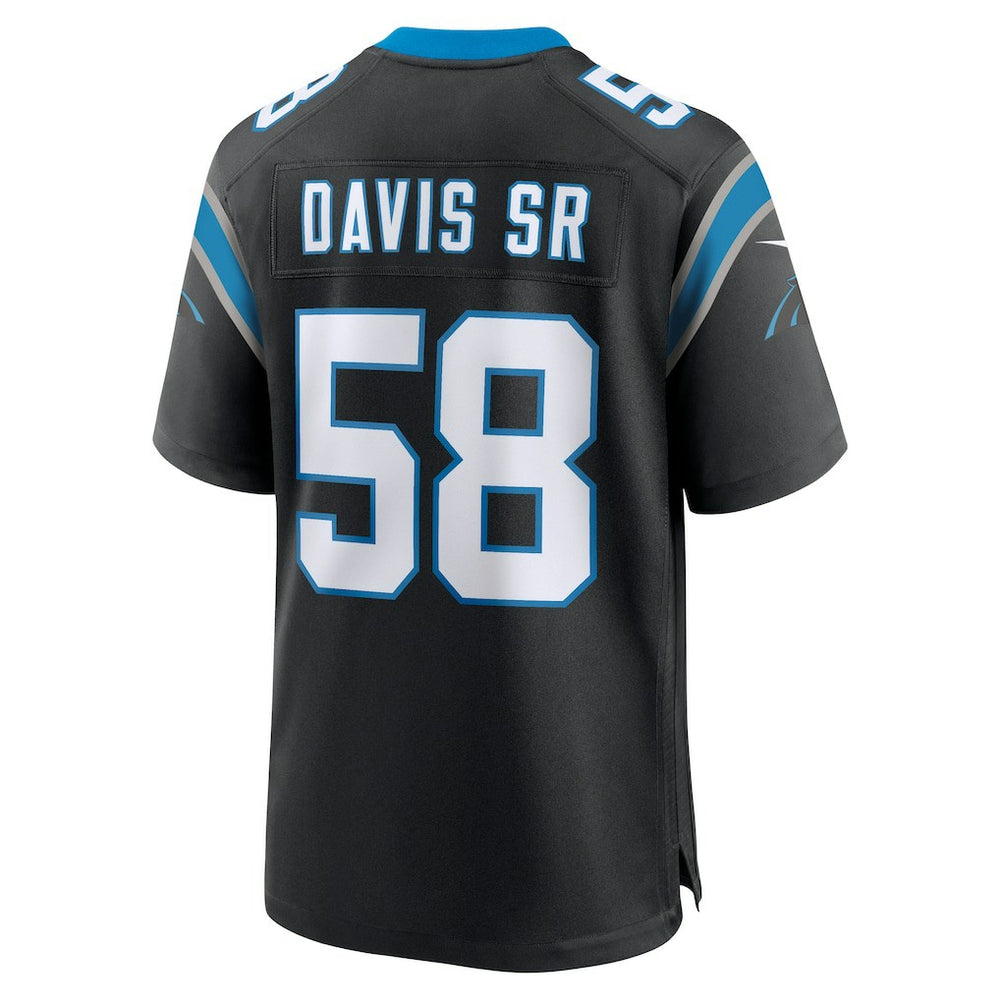 Thomas Davis Sr.  Team Retired Game Jersey - Carolina Panthers Jerseys