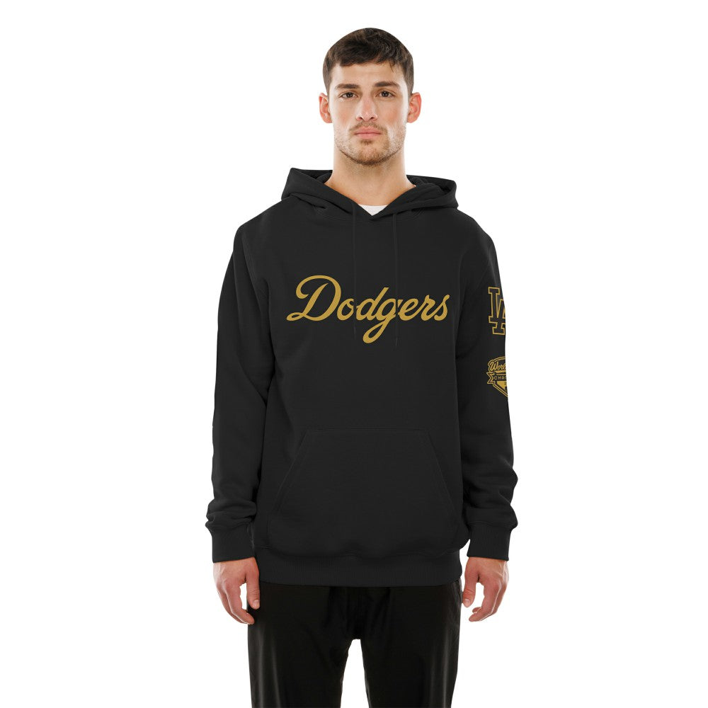 Black Los Angeles Dodgers New Era 2026 Gold Collection Logo Hoodie