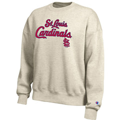 Oatmeal St. Louis Cardinals Champion Women's All-Star Sweatshirt