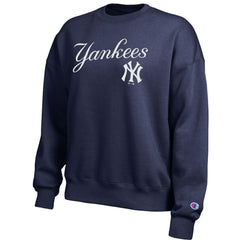 Athletic Navy New York Yankees Champion Women's All-Star Sweatshirt