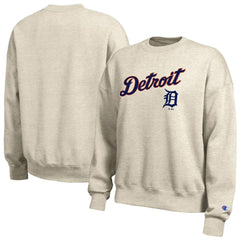 Oatmeal Detroit Tigers Champion Women's All-Star Sweatshirt