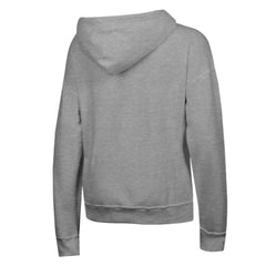 Heather Gray New York Yankees Champion Women's Powerblend Fleece Full-Zip Hoodie