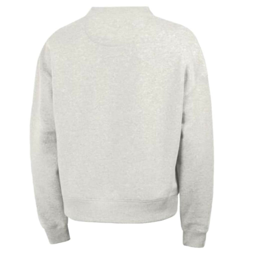 Stone Chicago Cubs Champion Women's Triumph Tri-Blend Sweatshirt
