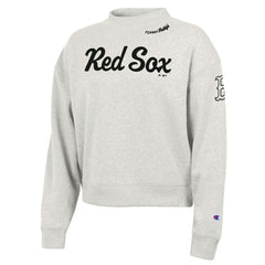 Stone Boston Red Sox Champion Women's Triumph Tri-Blend Sweatshirt