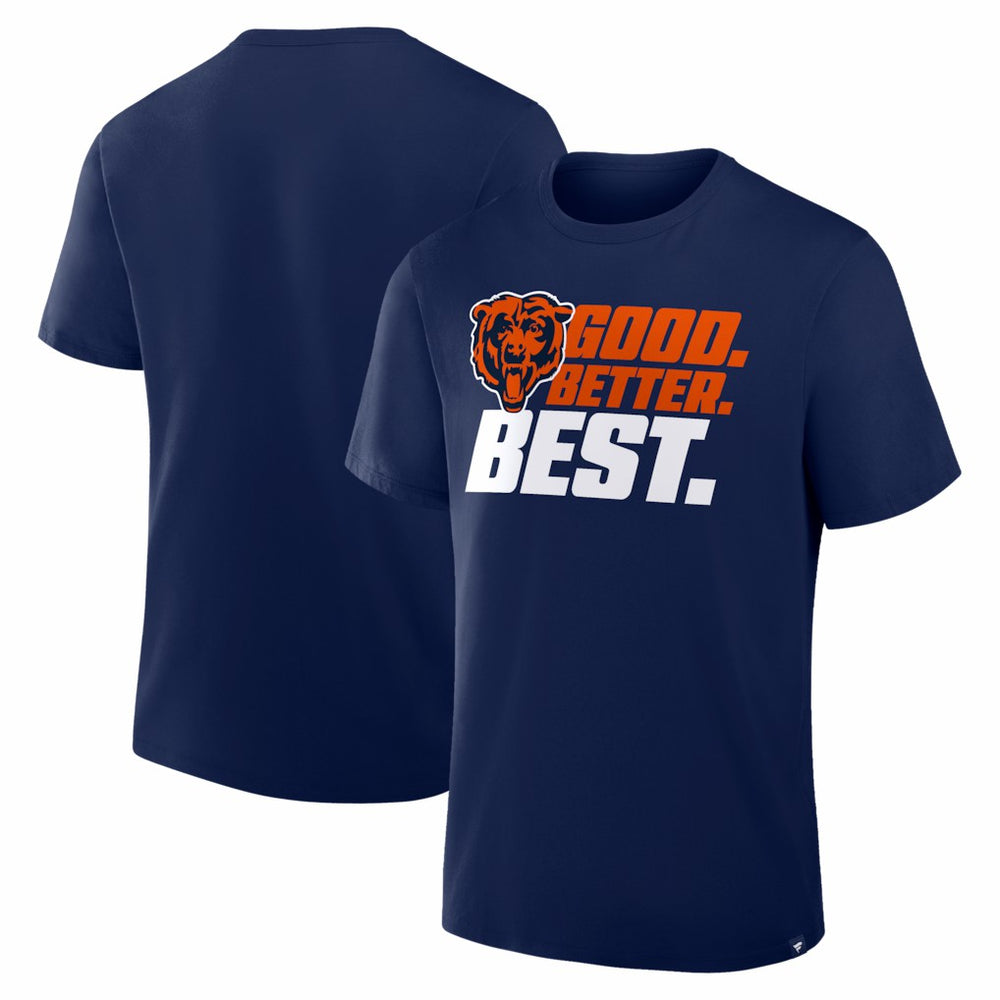 Good. Better. Best. T-Shirt - Chicago Bears T-shirts