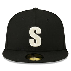 Black Seattle Mariners New Era Authentic Collection 59FIFTY Fitted Hat