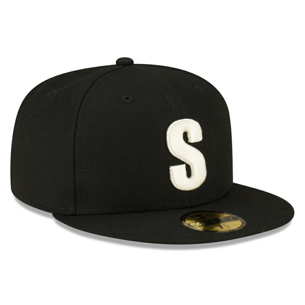 Black Seattle Mariners New Era Authentic Collection 59FIFTY Fitted Hat