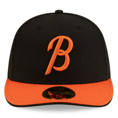 Black/Orange Baltimore Orioles New Era Authentic Collection Low Profile 59FIFTY Fitted Hat