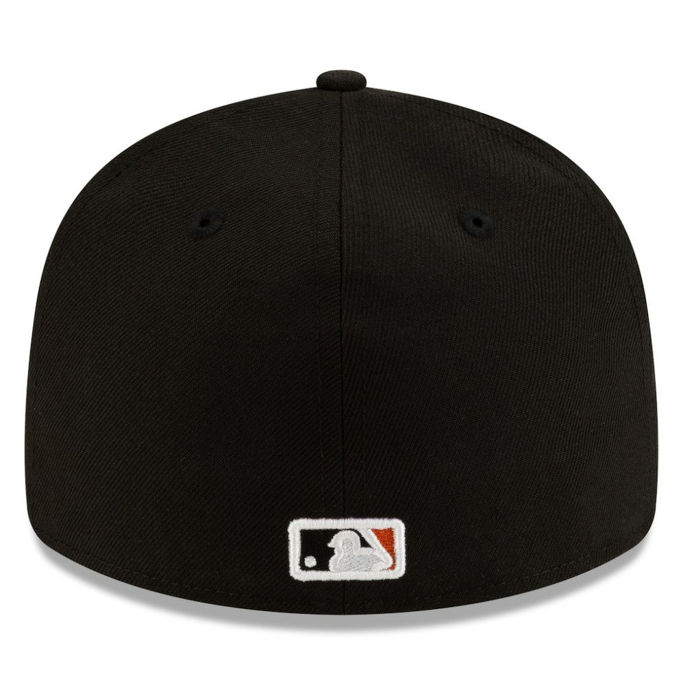 Black/Orange Baltimore Orioles New Era Authentic Collection Low Profile 59FIFTY Fitted Hat