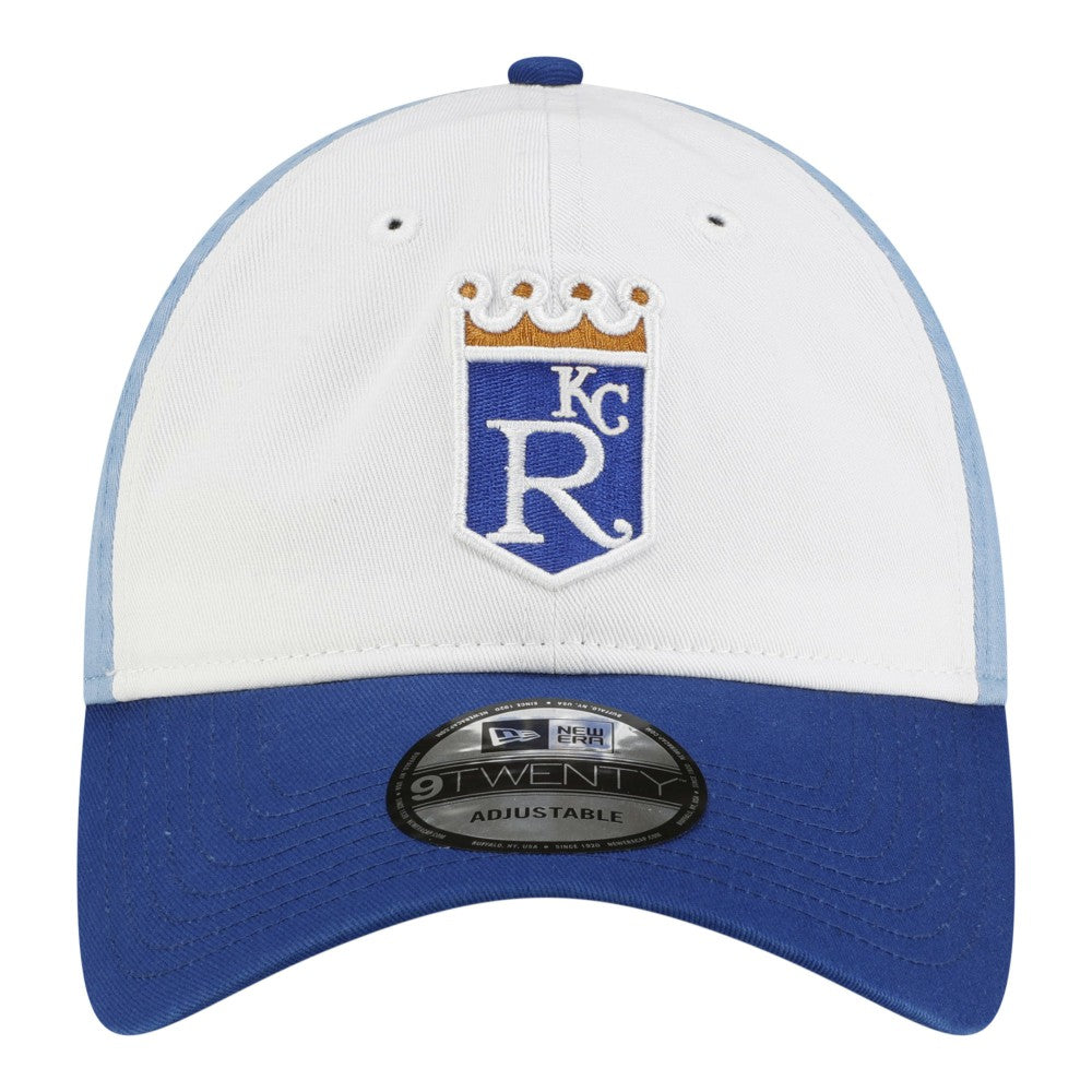Blue Kansas City Royals New Era Replica Core Classic 9TWENTY Adjustable Hat