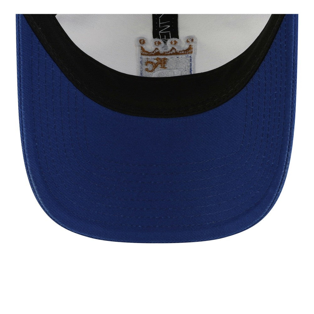 Blue Kansas City Royals New Era Replica Core Classic 9TWENTY Adjustable Hat
