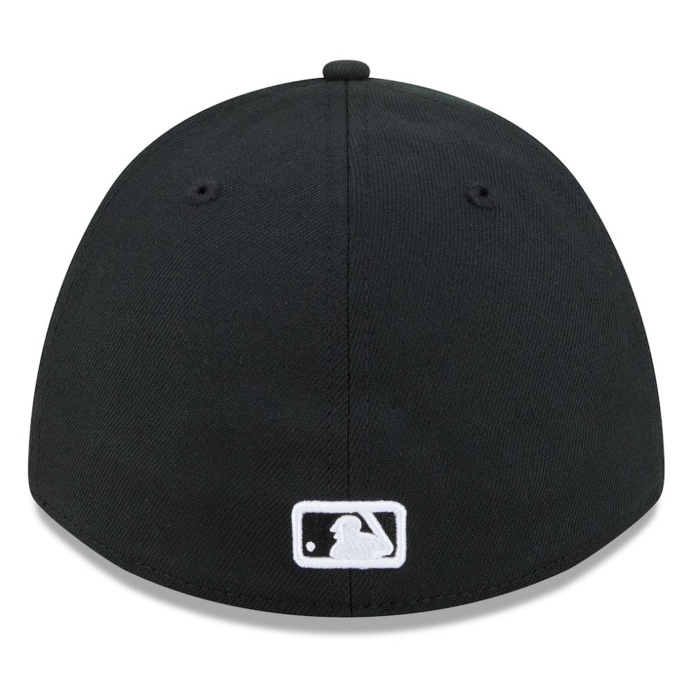 Black Seattle Mariners New Era Authentic Collection Player Replica 39THIRTY M-Crown Flex Hat