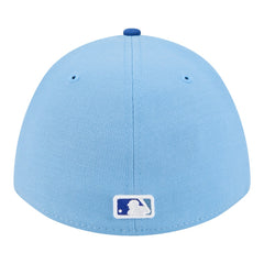 White/Royal Kansas City Royals New Era Player Replica 39THIRTY M-Crown Flex Hat