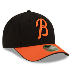 Black/Orange Baltimore Orioles New Era Player Replica 9FORTY Adjustable Hat