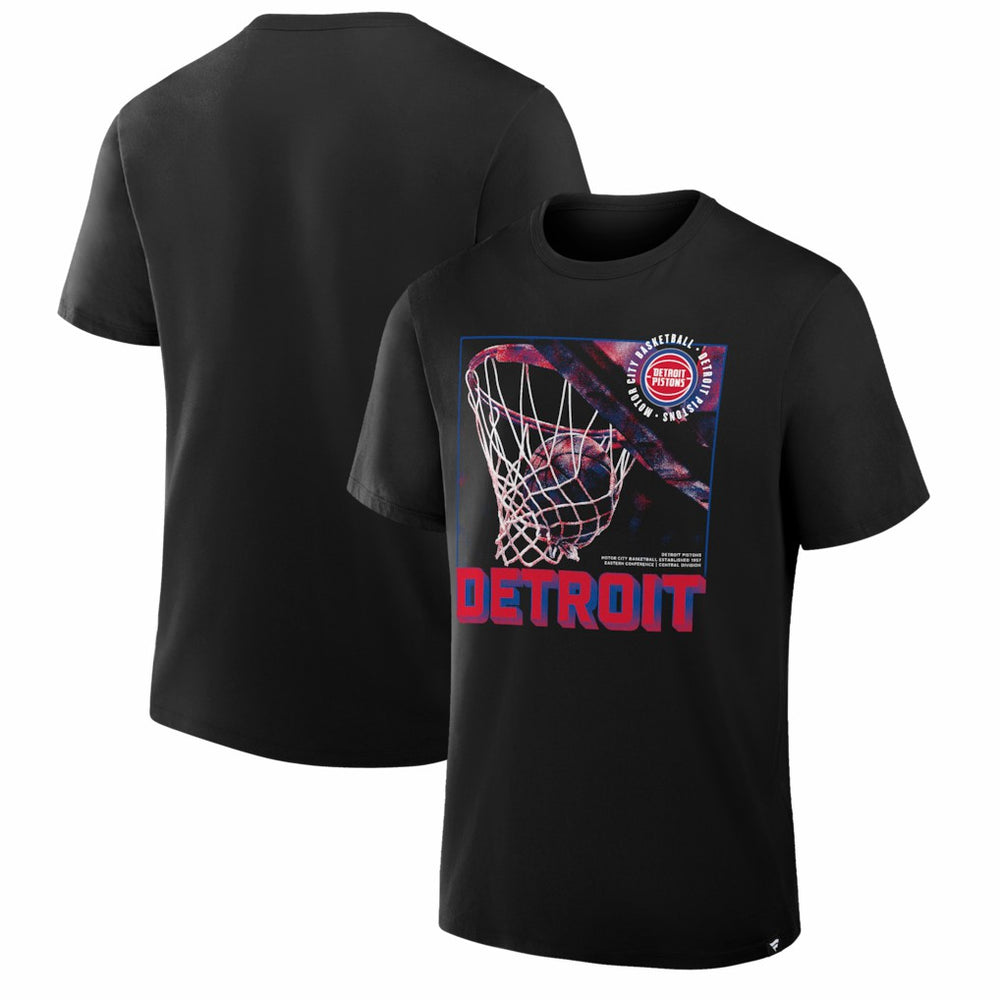 Detroit Pistons Chrome Legacy T-Shirt sale