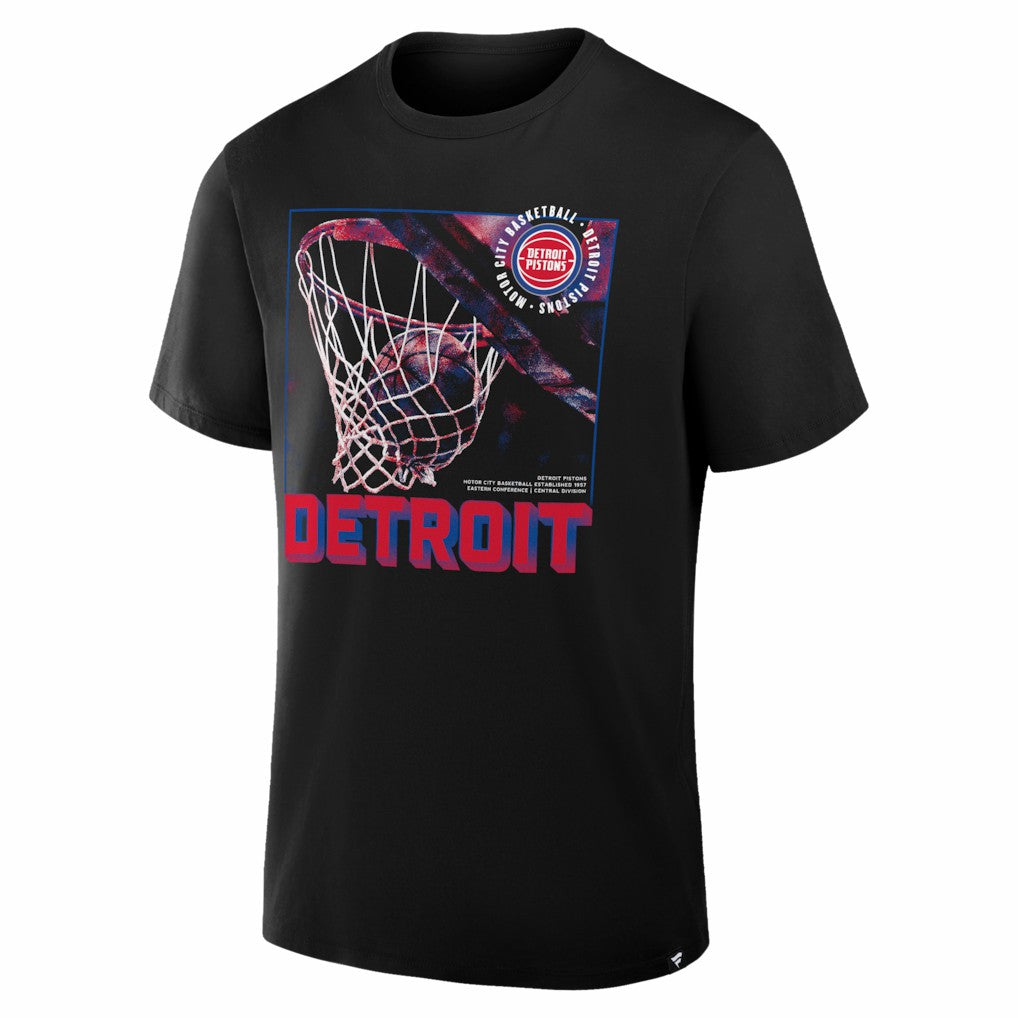 Detroit Pistons Chrome Legacy T-Shirt sale