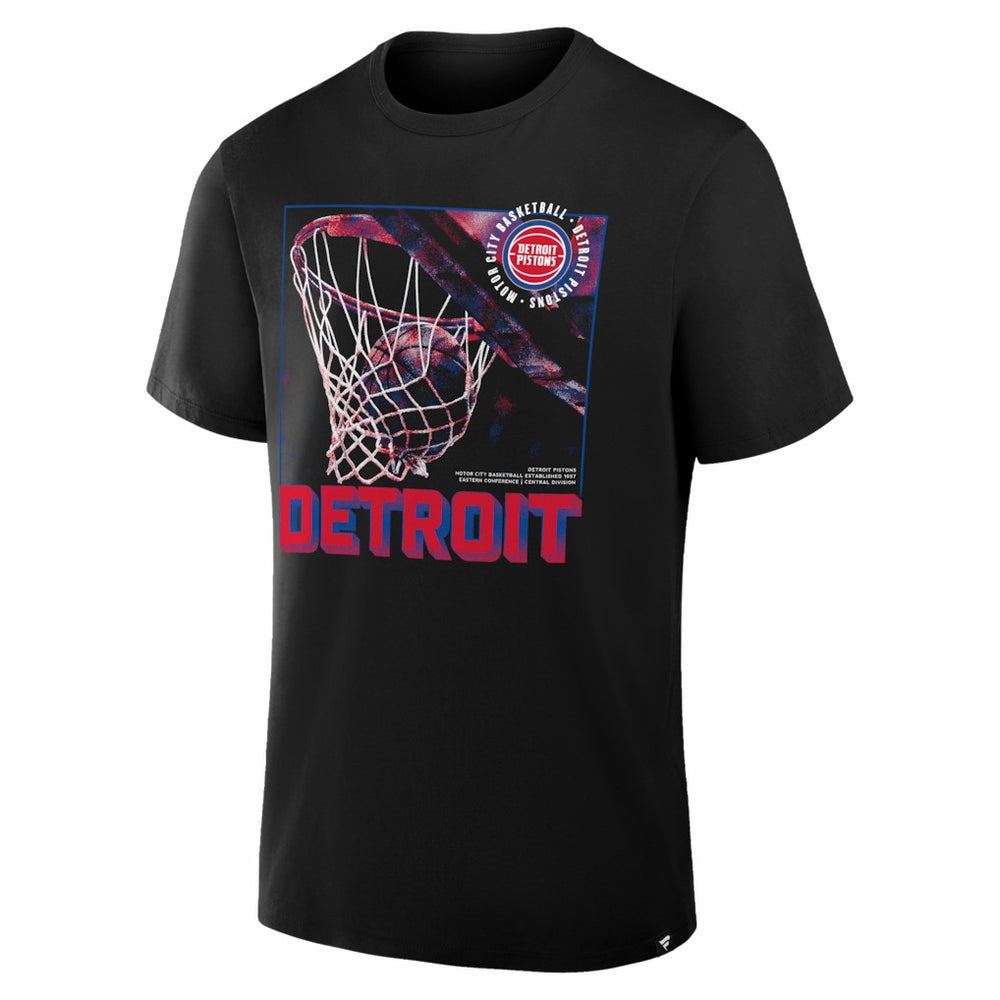 Detroit Pistons Chrome Legacy T-Shirt sale