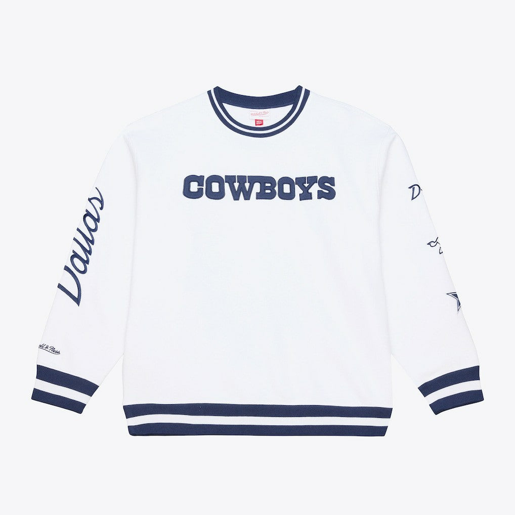 White Out Fleece Sweatshirt - Dallas Cowboys Sweatshirts