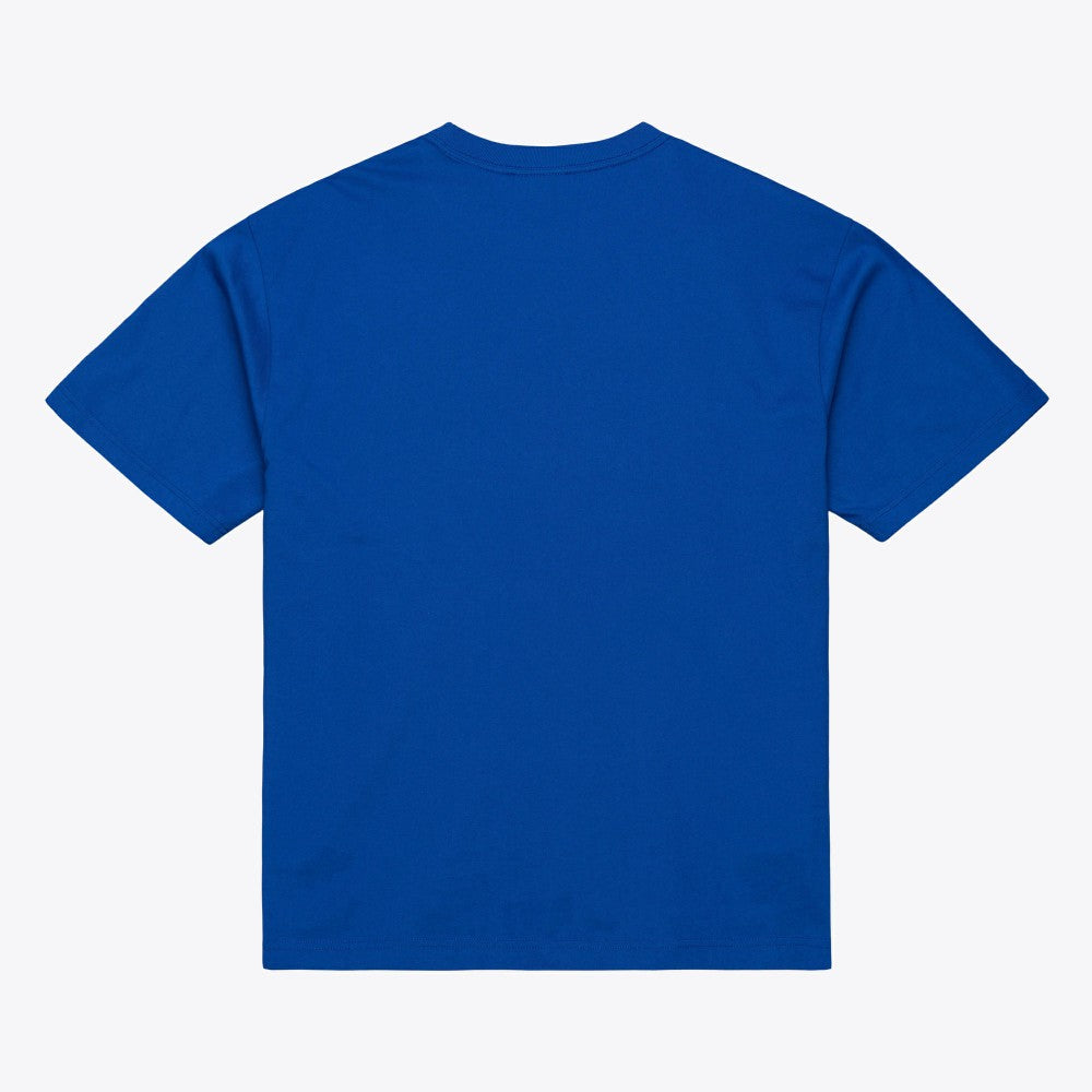 Royal Milwaukee Brewers Mitchell & Ness Script Sweep Arch T-Shirt