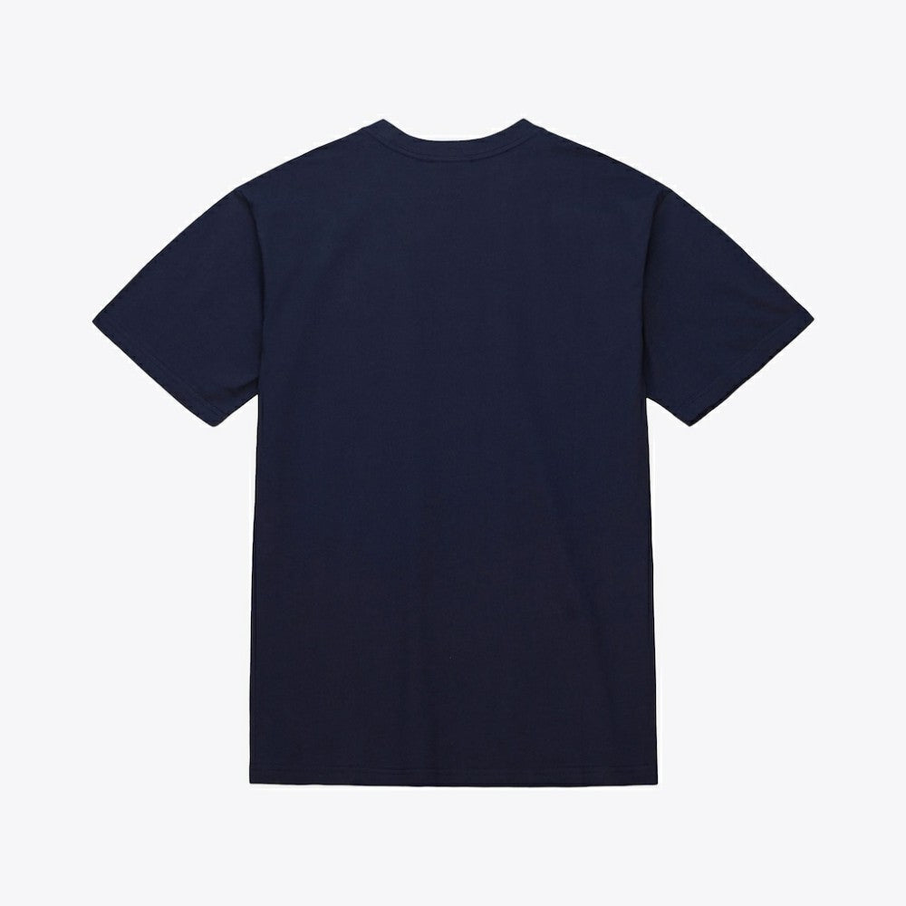 Navy Boston Red Sox Mitchell & Ness Script Sweep Arch T-Shirt