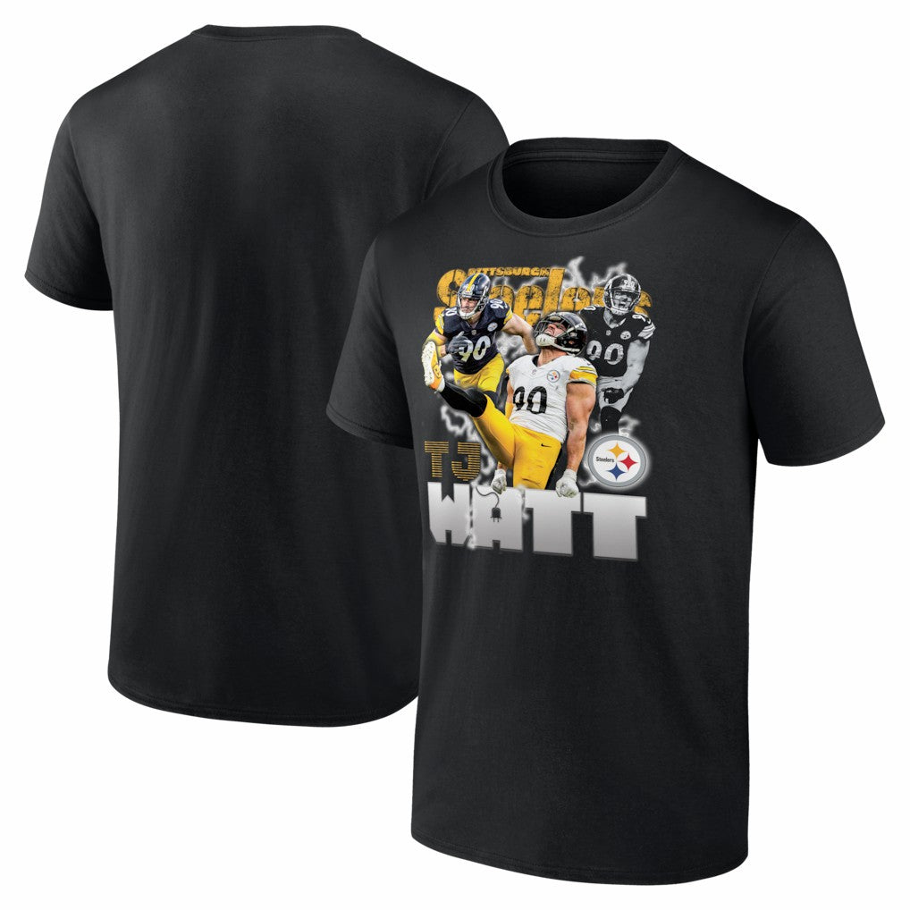 T.J. Watt  Notorious T-Shirt - Pittsburgh Steelers T-shirts