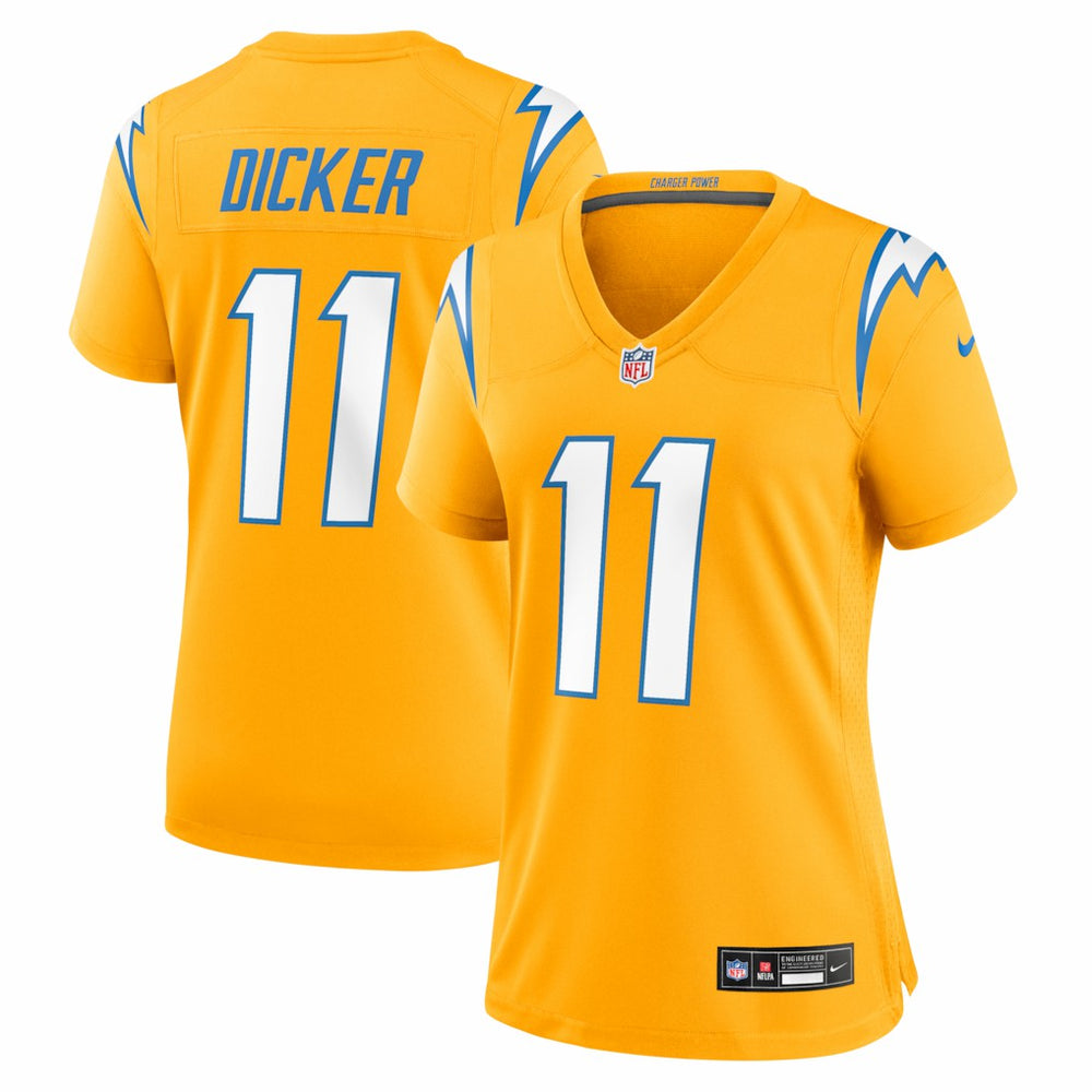 Cameron Dicker  Women's Alternate Game Jersey - Los Angeles Chargers Jerseys