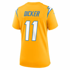 Cameron Dicker  Women's Alternate Game Jersey - Los Angeles Chargers Jerseys