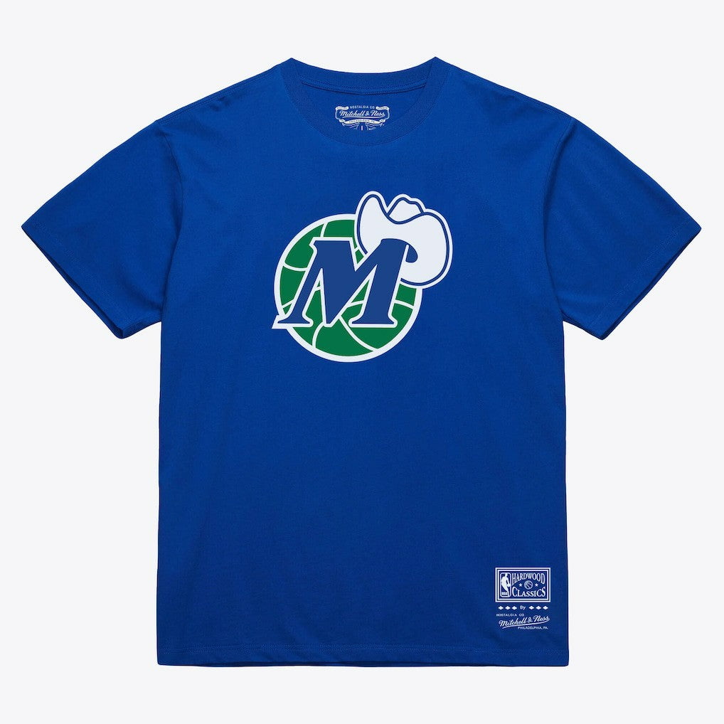 Mitchell & Ness Dallas Mavericks Unisex Hardwood Classics Arch T-Shirt sale