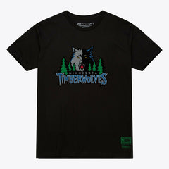 Mitchell & Ness Minnesota Timberwolves Unisex Hardwood Classics Arch T-Shirt