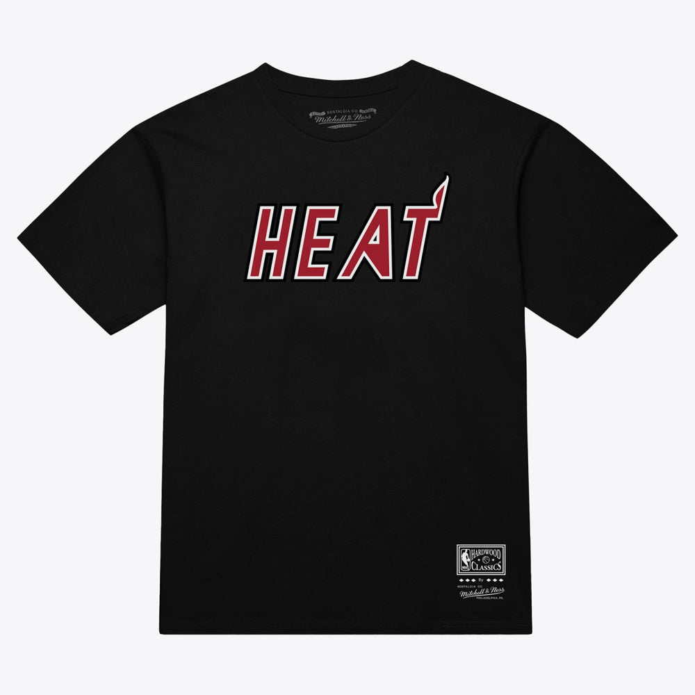 Mitchell & Ness Miami Heat Unisex Wordmark T-Shirt