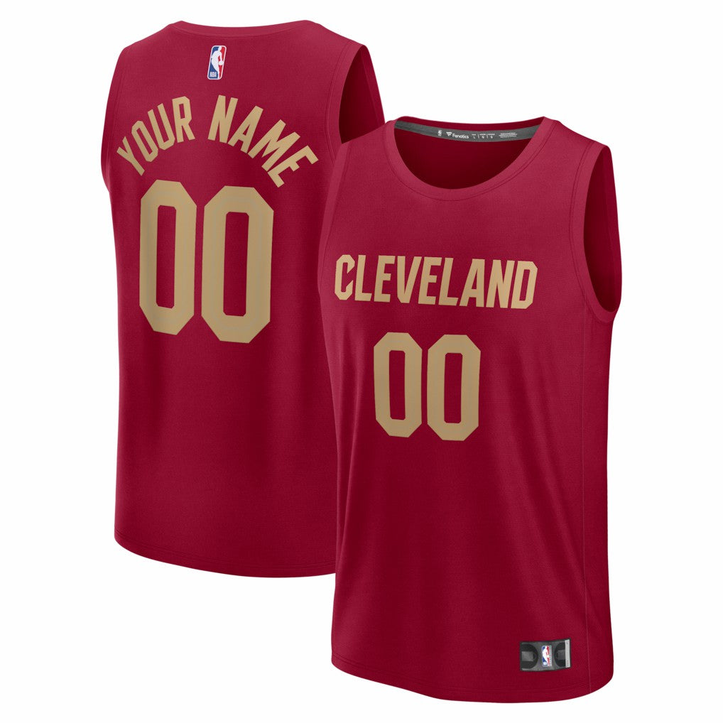 Fanatics Cleveland Cavaliers Youth Fastbreak Custom Jersey sale