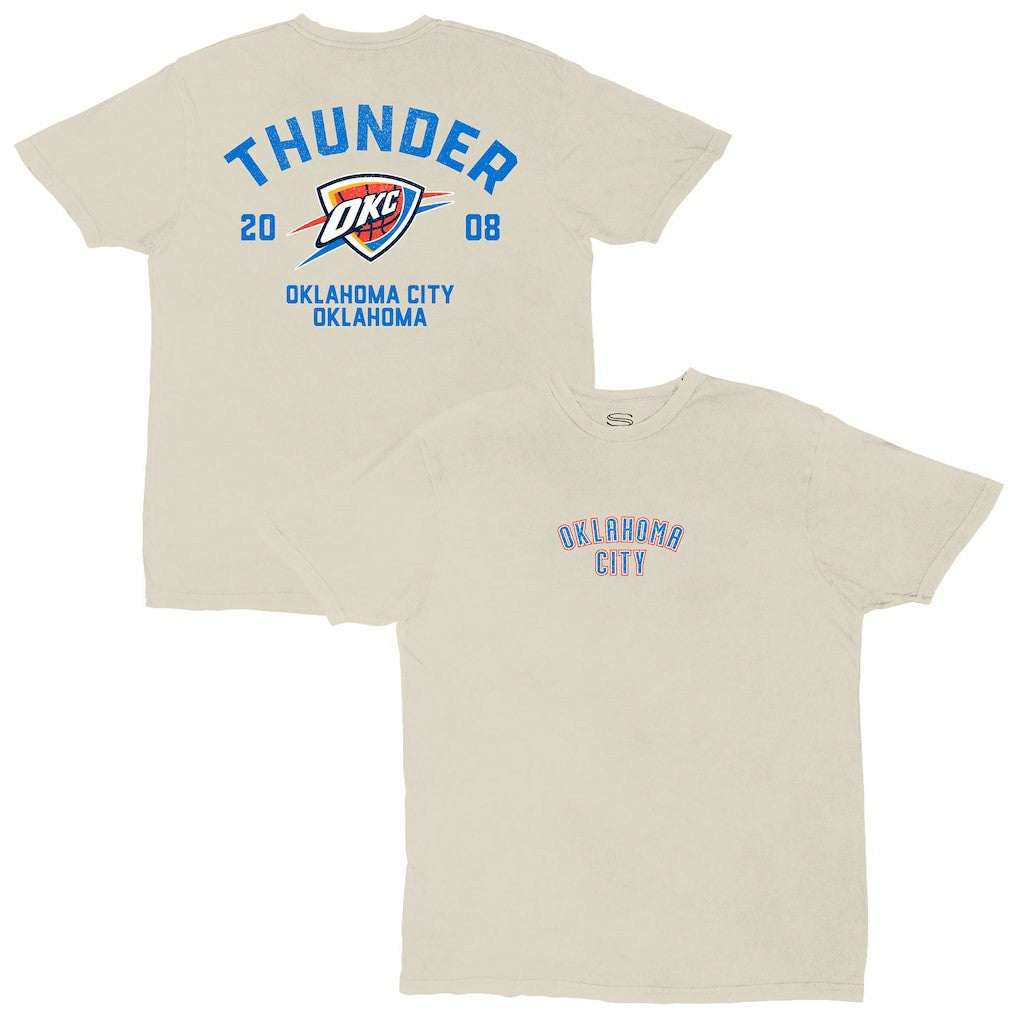 Oklahoma City Thunder Stadium Essentials Unisex Get Back Vintage T-Shirt