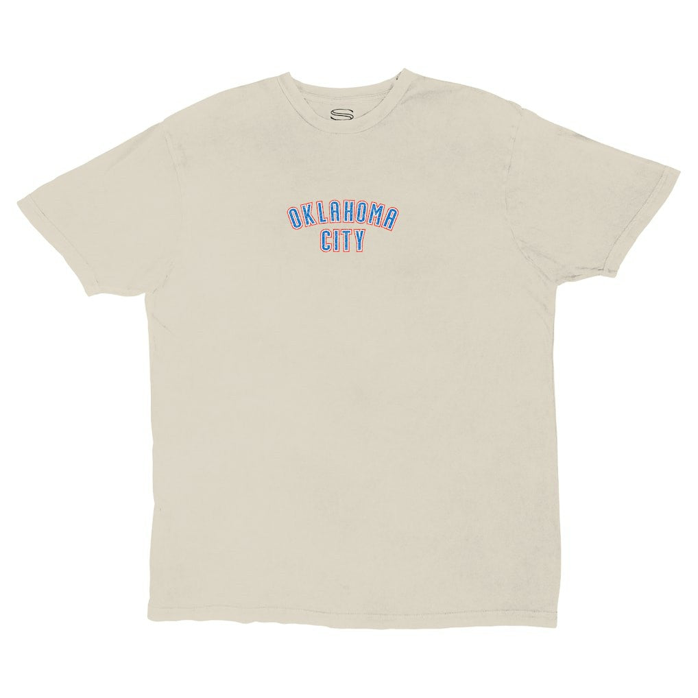 Oklahoma City Thunder Stadium Essentials Unisex Get Back Vintage T-Shirt