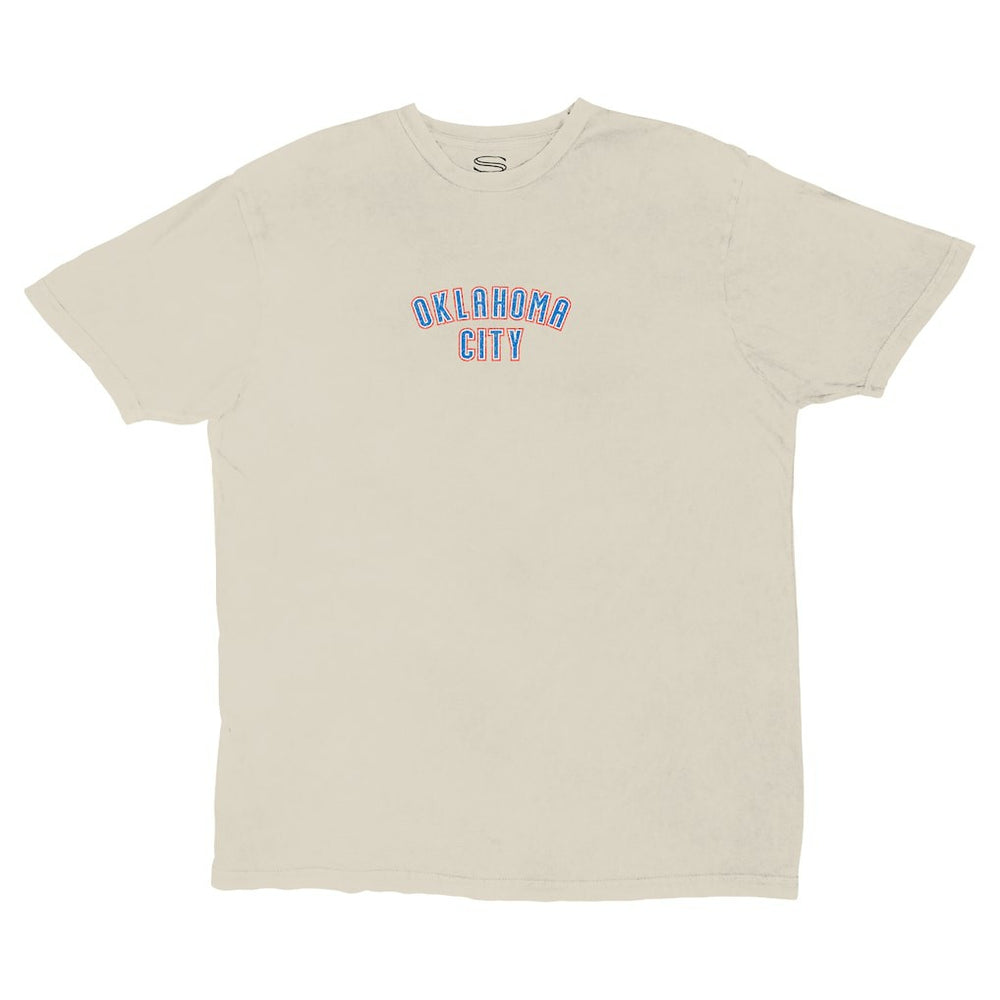Oklahoma City Thunder Stadium Essentials Unisex Get Back Vintage T-Shirt