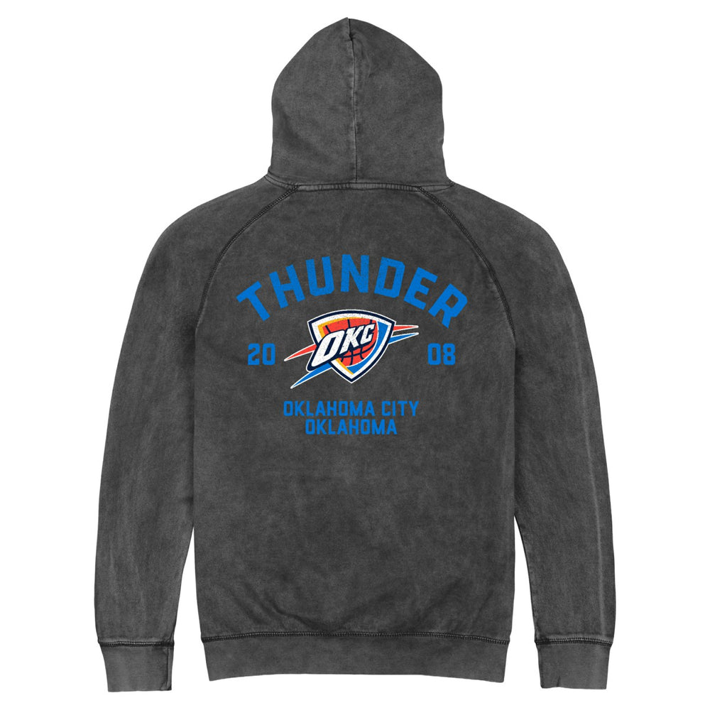 Oklahoma City Thunder Stadium Essentials Unisex Get Back Vintage Raglan Hoodie
