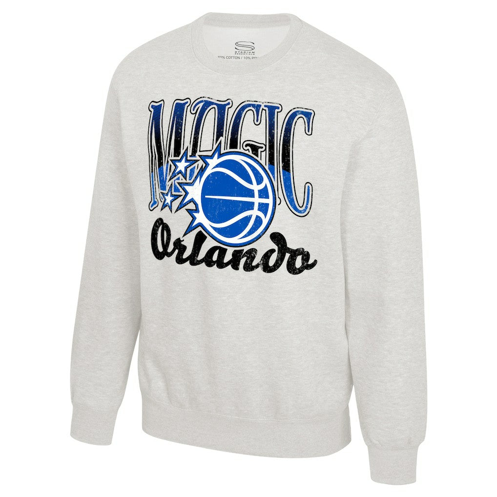 Orlando Magic Stadium Essentials Unisex Sky High Fleece Sweatshirt
