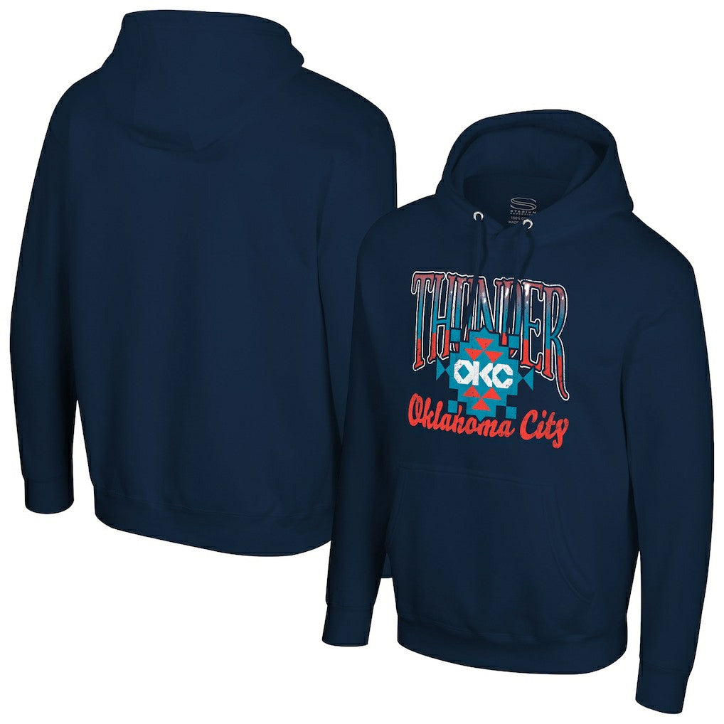 Oklahoma City Thunder Stadium Essentials Unisex Sky High Hoodie