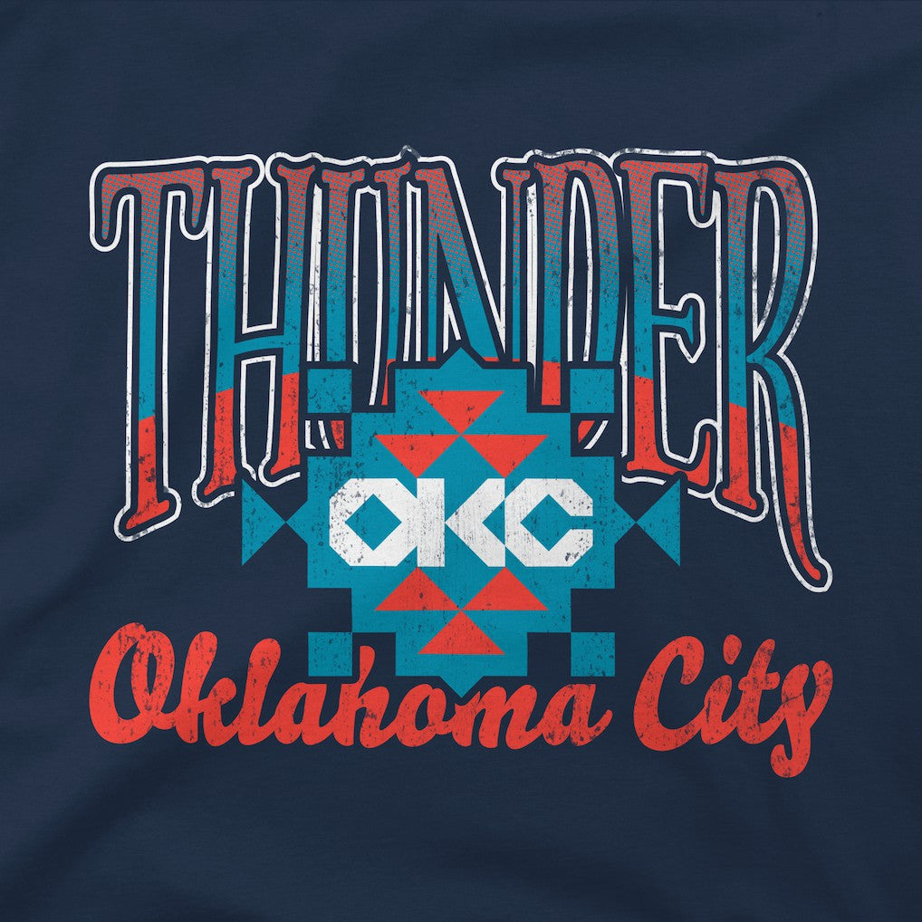 Oklahoma City Thunder Stadium Essentials Unisex Sky High Hoodie