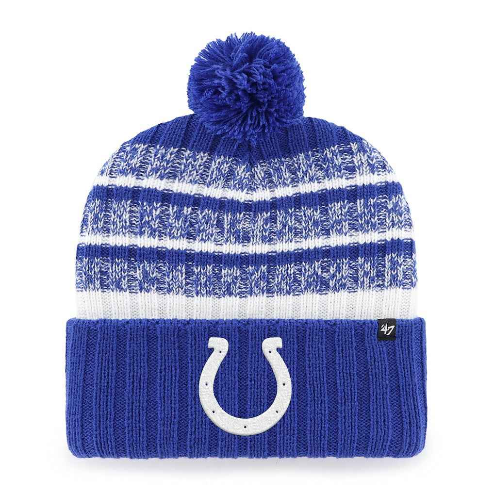 '47 Tavern Cuffed Knit Hat with Pom - Indianapolis Colts Hats