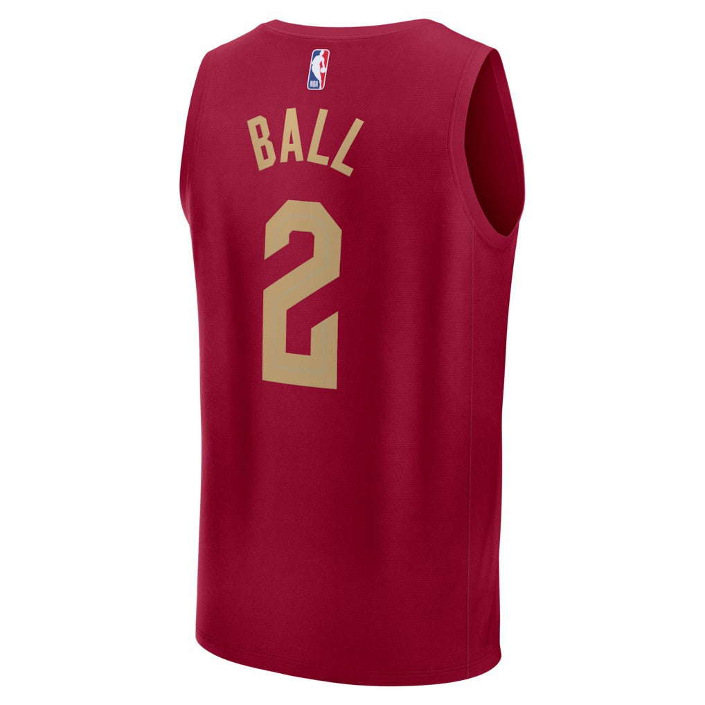 Fanatics Lonzo Ball Cleveland Cavaliers Fast Break Replica Jersey sale