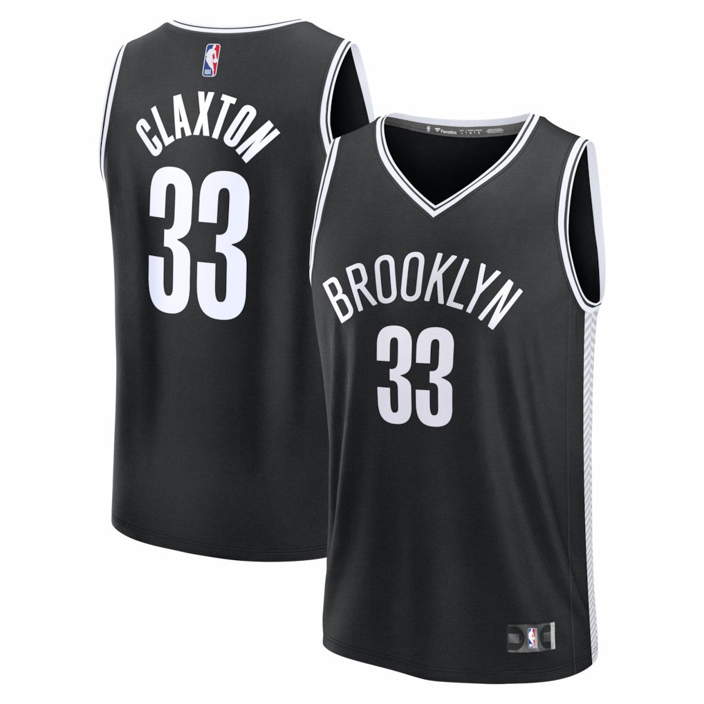 Fanatics Nic Claxton Brooklyn Nets Fast Break Replica Jersey