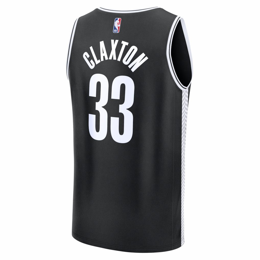Fanatics Nic Claxton Brooklyn Nets Fast Break Replica Jersey