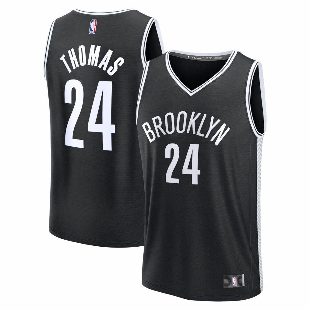 Fanatics Cam Thomas Brooklyn Nets Fast Break Replica Jersey