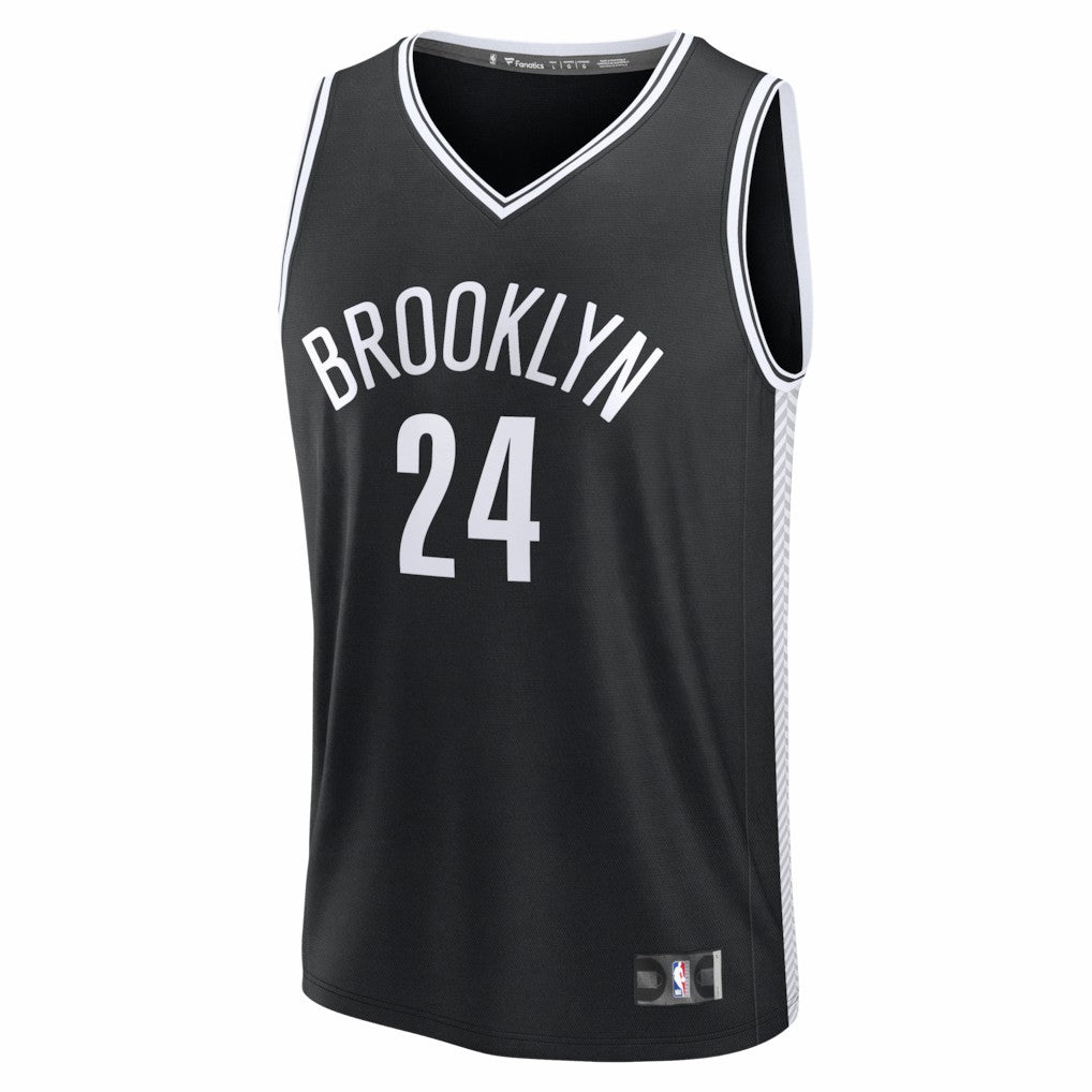 Fanatics Cam Thomas Brooklyn Nets Fast Break Replica Jersey